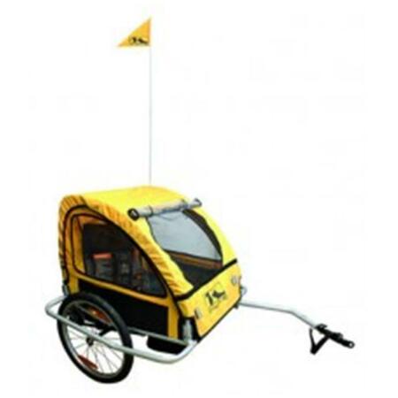 M-WAVE Alloy Childrens Trailer with Suspension 640092